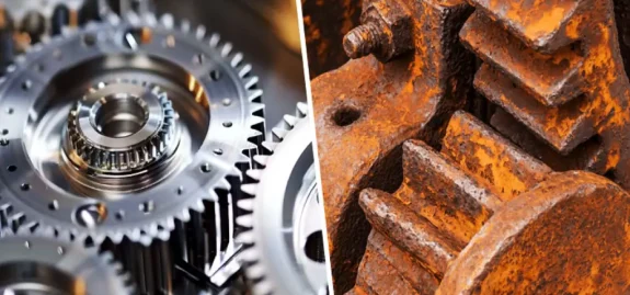 زنگ زدن استیل