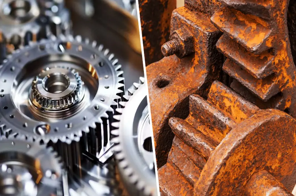 زنگ زدن استیل